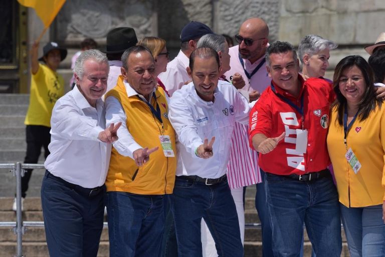 Cúpulas partidistas dieron espaldarazo a Xóchitl Gálvez 