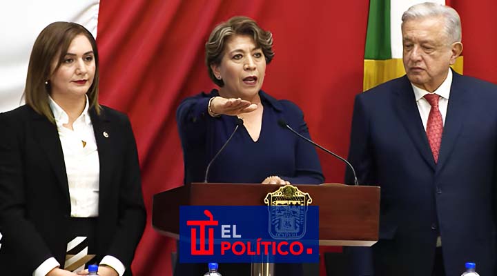 Delfina Gómez toma protesta como gobernadora del Edomex