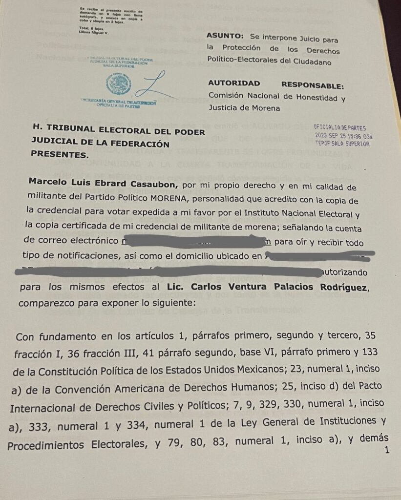 denuncia ebrard morena