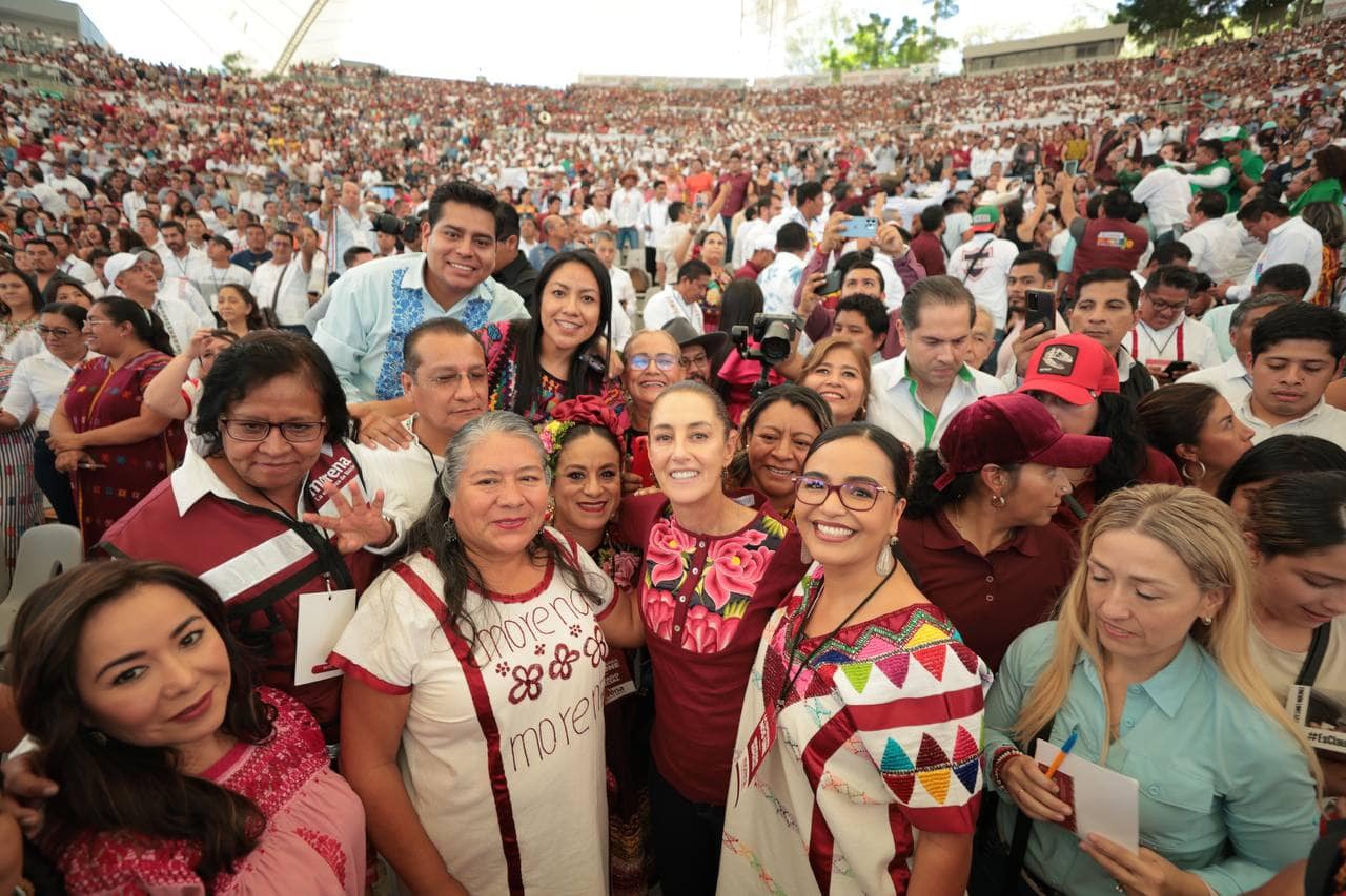 Sheinbaum reafirmó compromiso con comunidades de Oaxaca