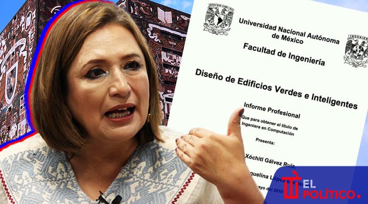 Pide UNAM a Comité de Ética analizar informe de titulación de Xóchitl  Gálvez tras supuesto plagio – Contraste, Política y Sociedad