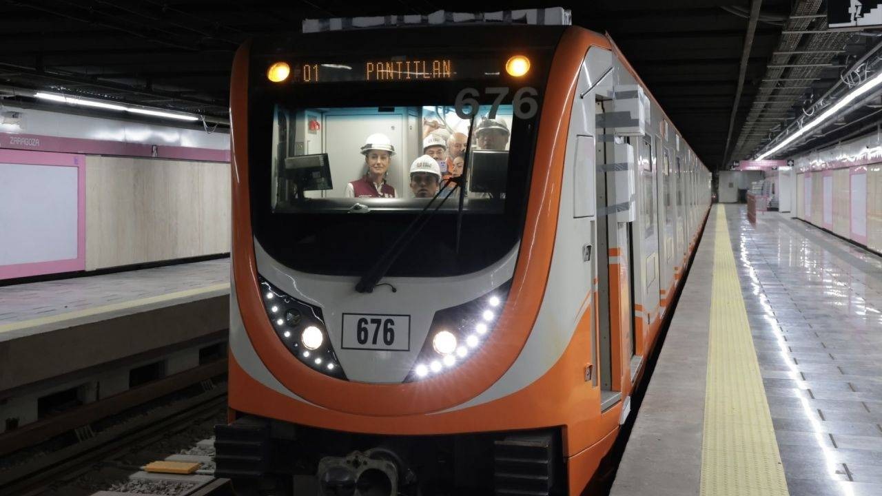 Claudia Sheinbaum celebra reapertura de la Línea 1 del Metro de la CDMX