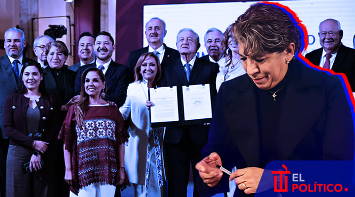 Delfina Gómez firma acuerdo para federalizar IMSS-Bienestar