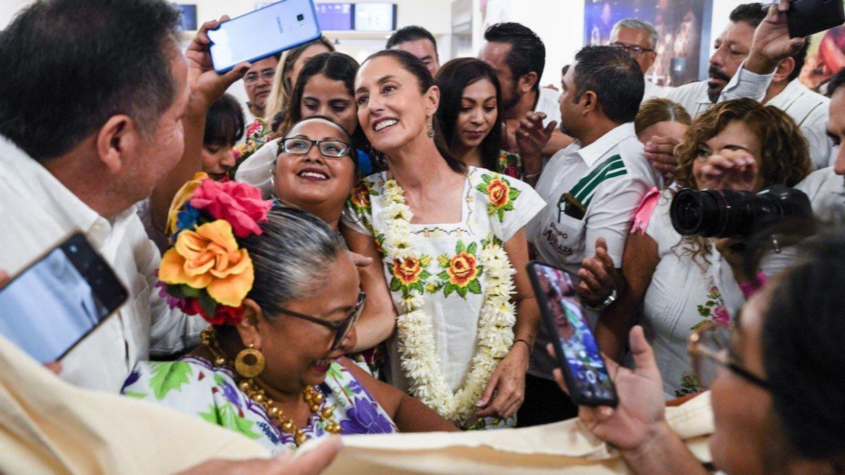 Sheinbaum espera que la 4T llegue a Yucatán