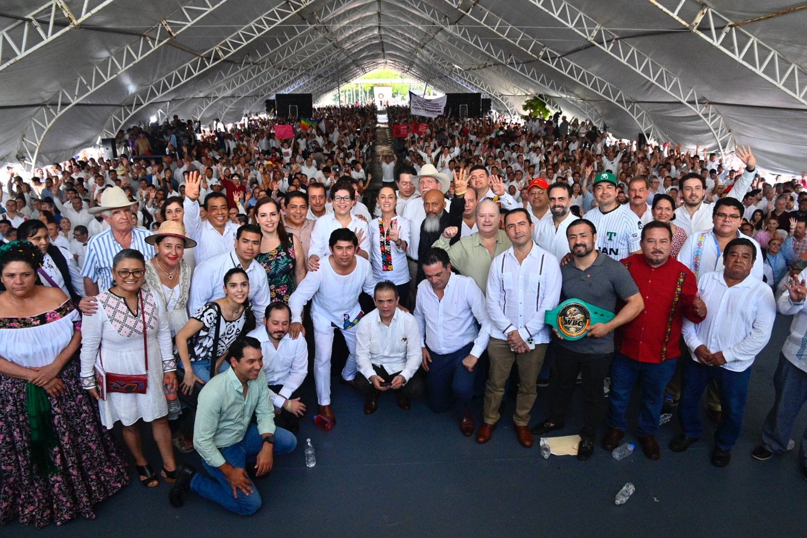 Sheinbaum firma acuerdo de Unidad en Tabasco