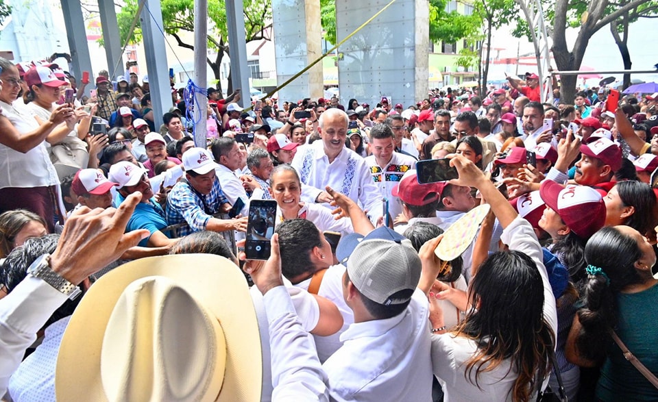 Sheinbaum reconoce trabajo de Adán Augusto