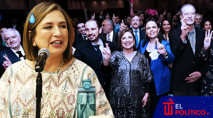 Xóchitl Gálvez golpea al gobierno de AMLO y se contradice