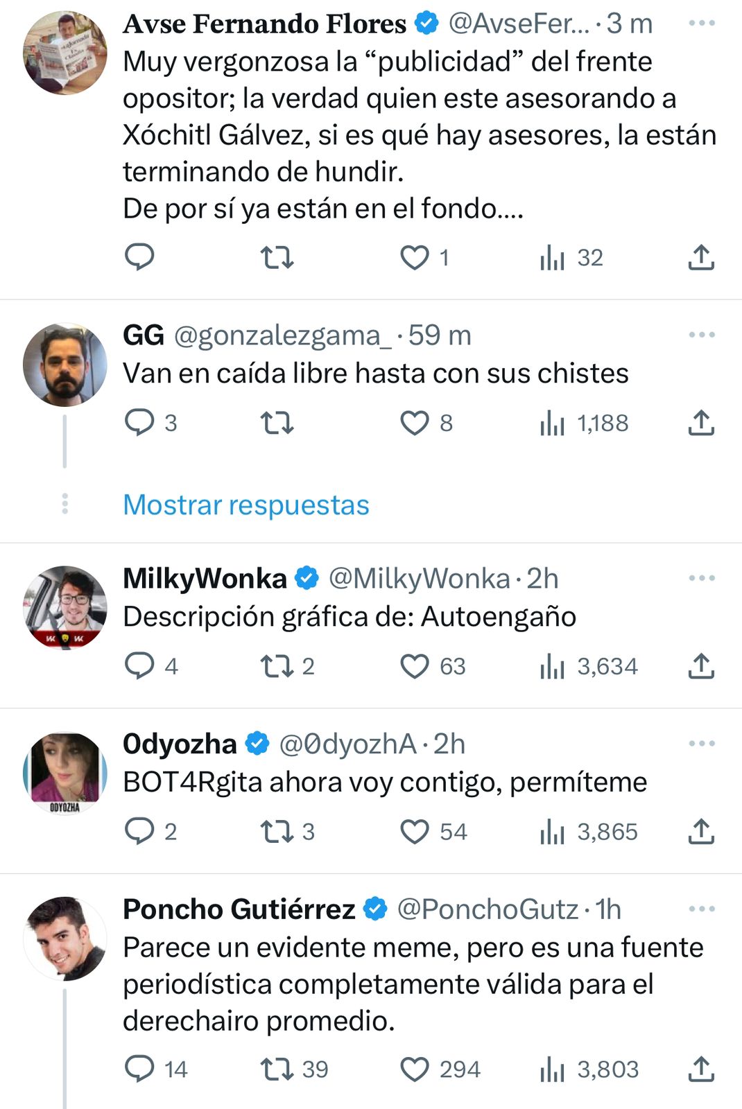 Redes reaccionan a error de Xóchitl Gálvez