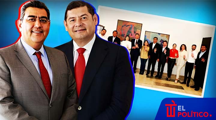 Armenta y Sergio Salomón logran unidad en Puebla