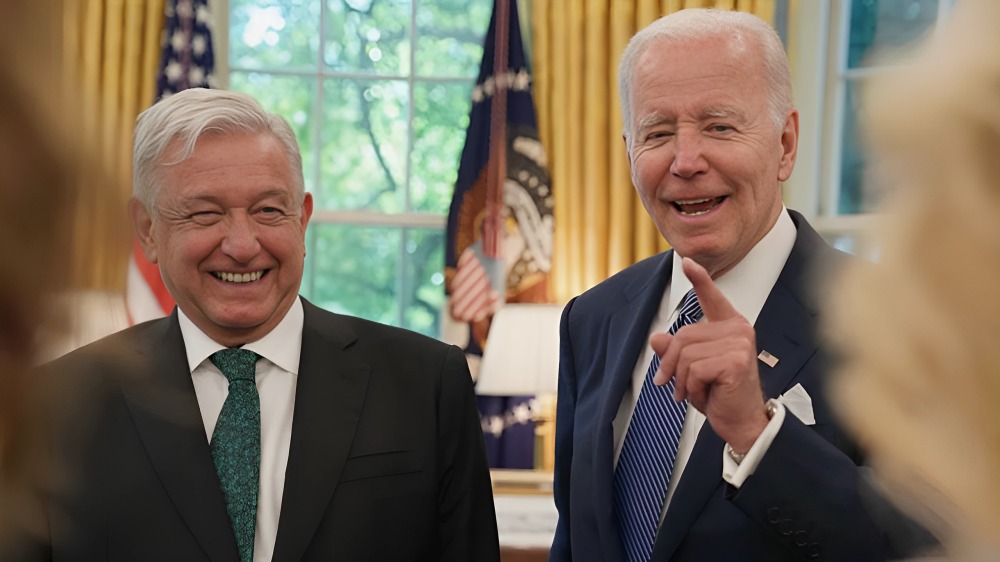 Biden reconoce apoyo y cooperación de AMLO