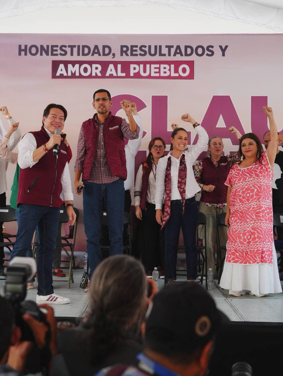 Claudia Sheinbaum enfatizó que gobernará como AMLO