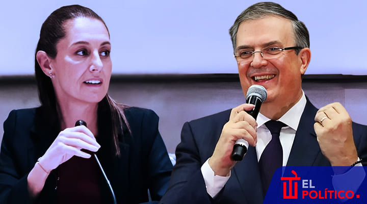 Marcelo Ebrard y Sheinbaum