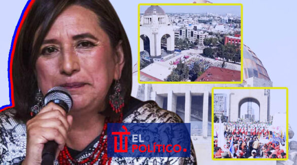 ¡No llenó! Xóchitl Gálvez fracasa en su informe de labores