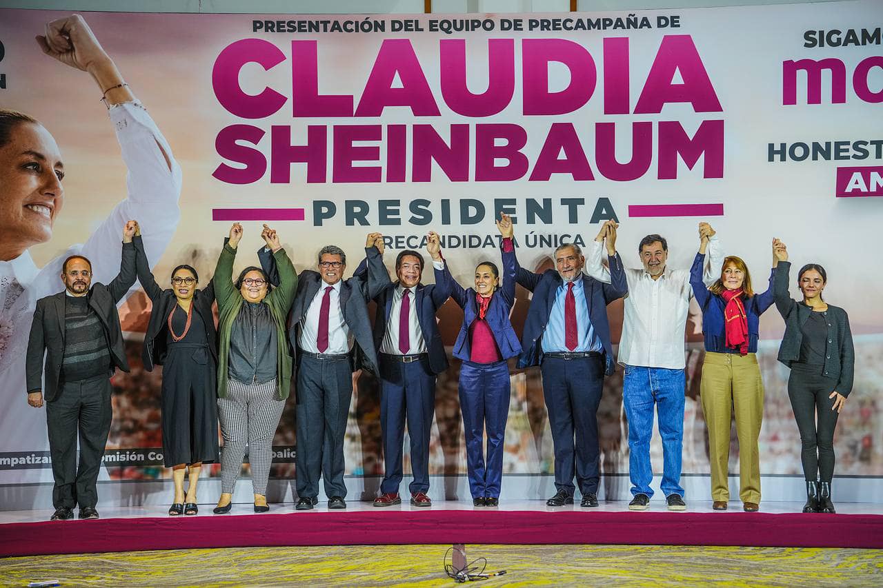 Equipo de precampaña de Sheinbaum