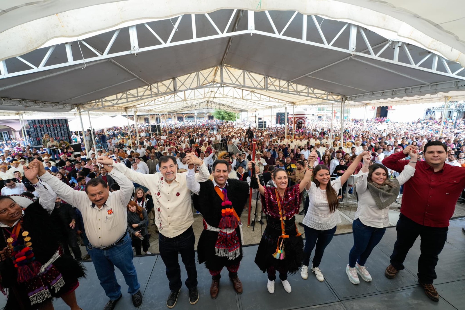 Sheinbaum visita Chiapas en precampaña