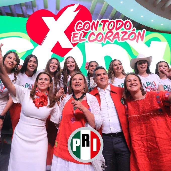 Tunden a Xóchitl Gálvez tras registrarse como precandidata del PRI: 'eres doble cara'