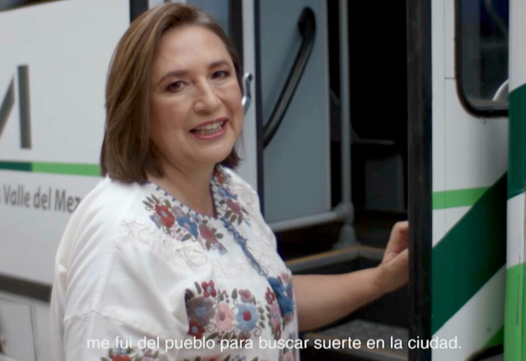 Xóchitl Gálvez y su spot