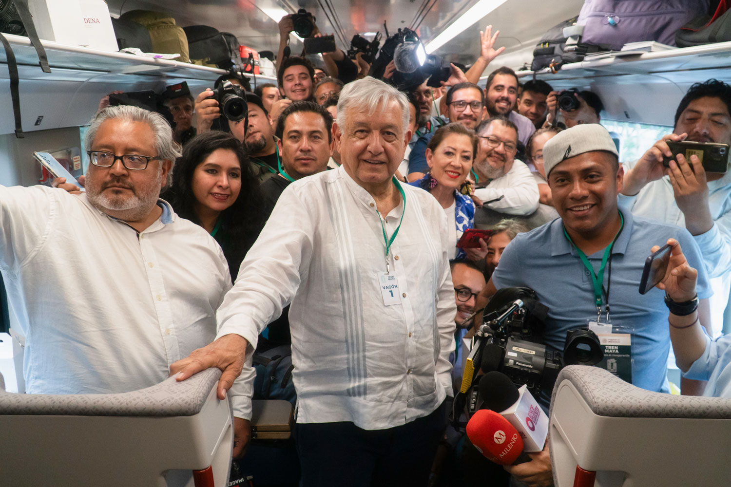 AMLO inaugura Tren Maya