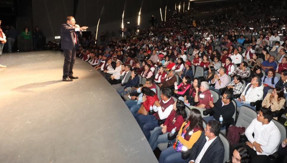 Armenta convoca a la unidad entorno al proyecto de AMLO y Sheinbaum 