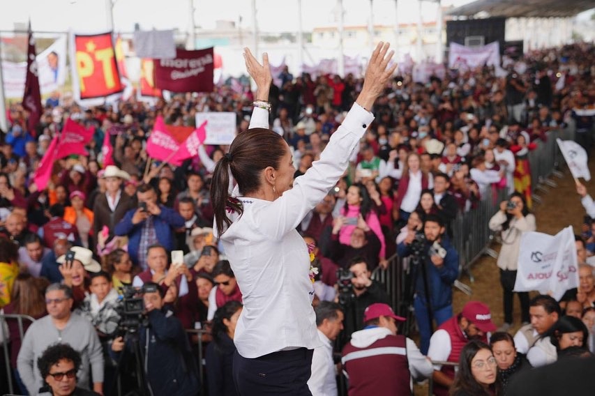 Cluadia Sheinbaum visita Estado de México
