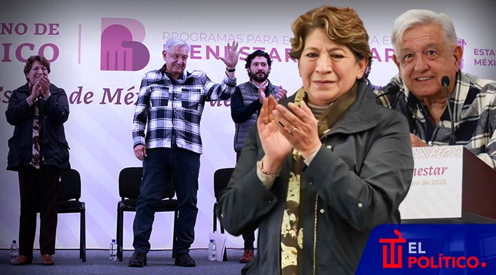 Delfina Gómez y AMLO apliarán programas para el bienestar
