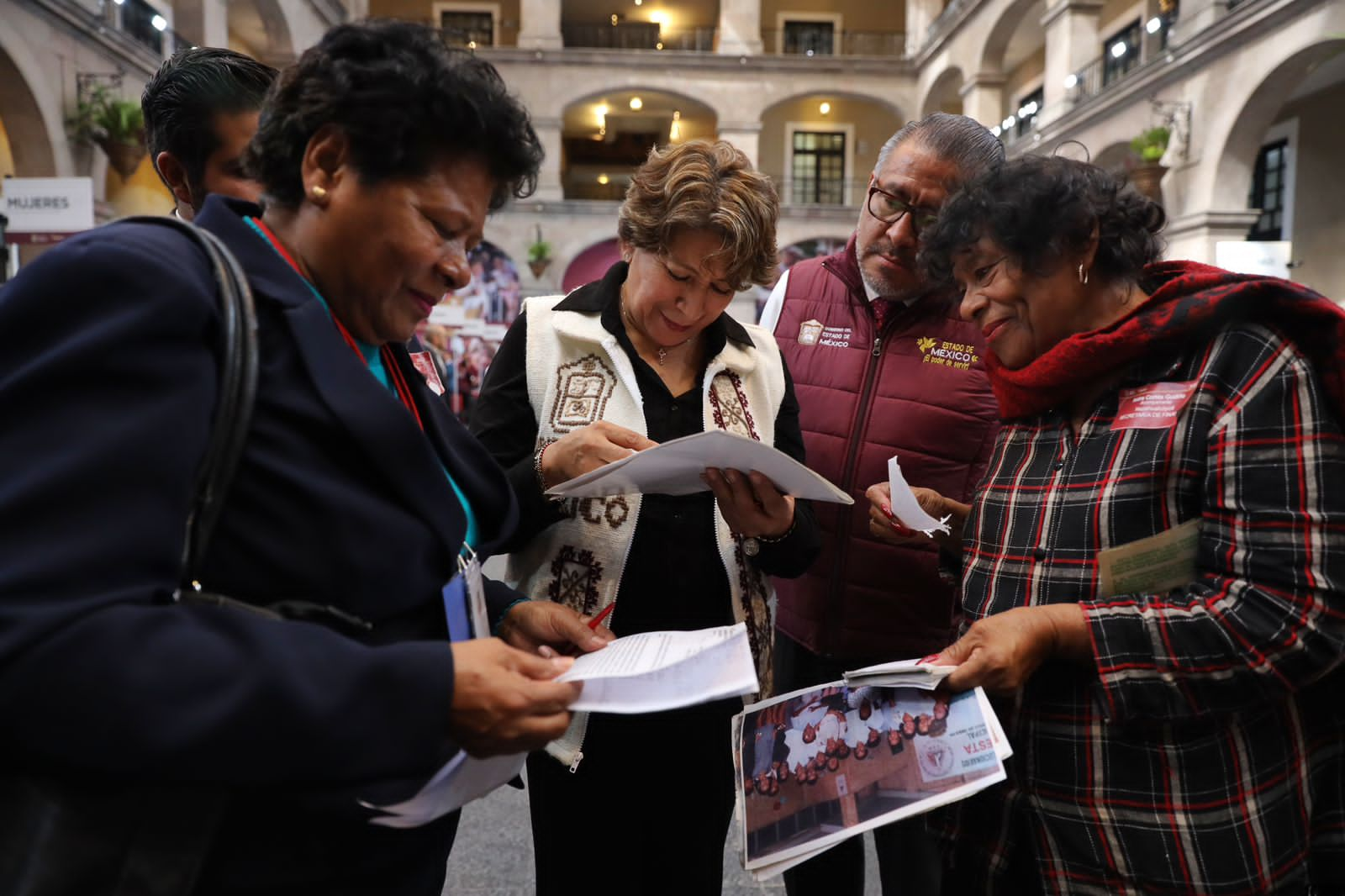 Delfina gómez anucnia segunda audiencia ciudadana