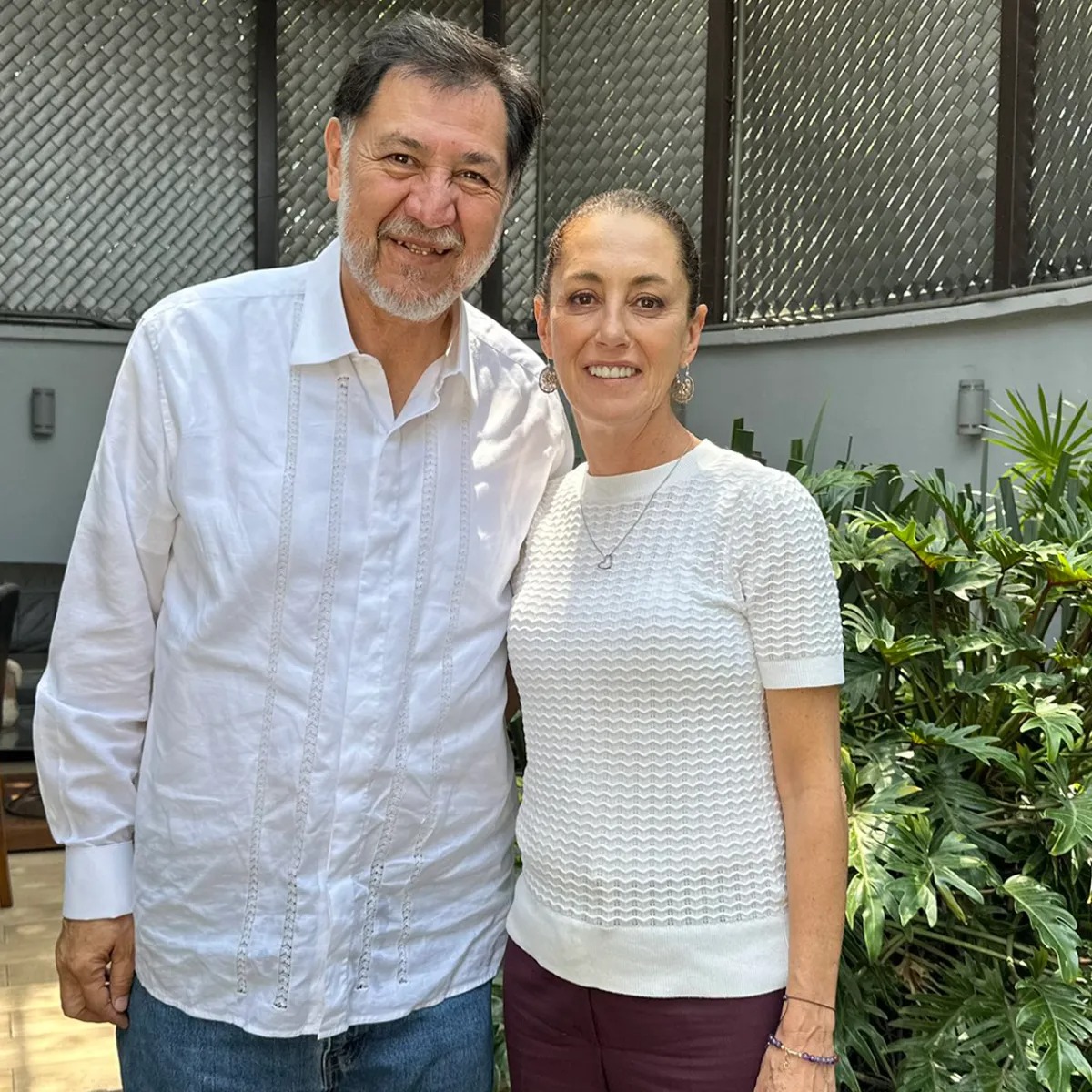 Fernández Noroña y Sheinbaum