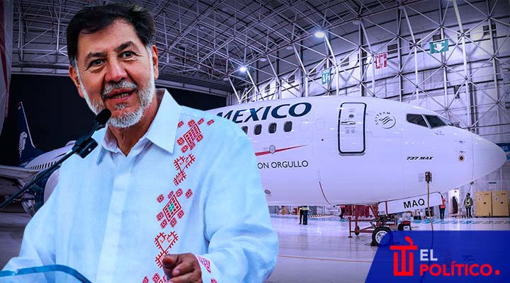 Fernández Noroña desmiente vuelo en primera clase a Roma