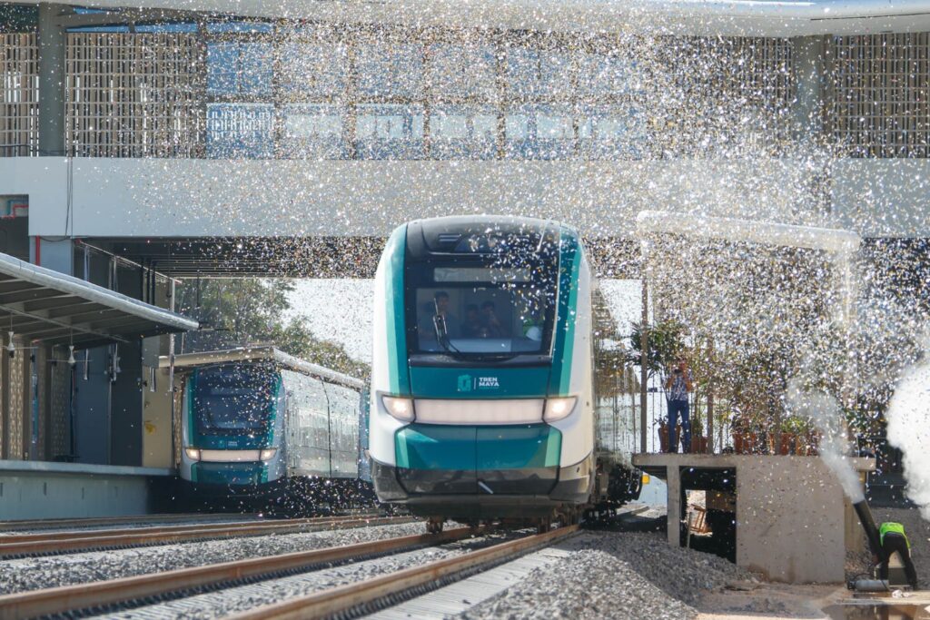 inauguración del primer tramo del Tren Maya