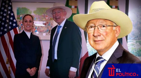 Ken Salazar se reúne con Sheinbaum y destacan cooperación