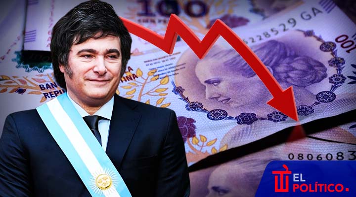 Milei devalúa la moneda argentina más del 50 por ciento