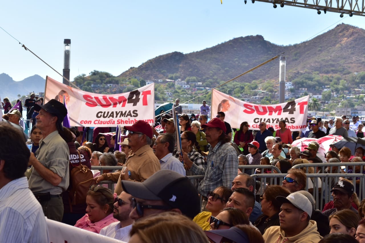 Sheinbaum destaca apoyo de AMLO para impulsar a Sonora