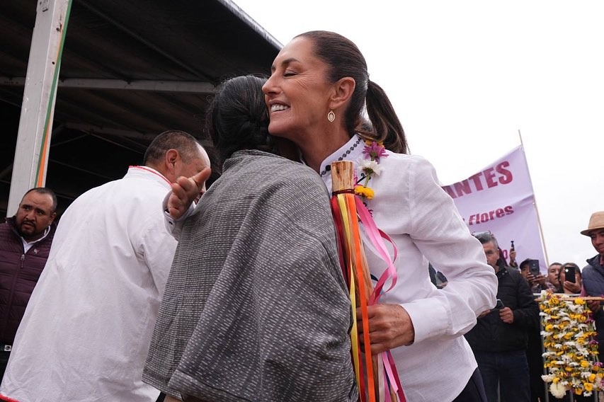 Sheinbaum orgullosa de representar a las mujeres mexicanas