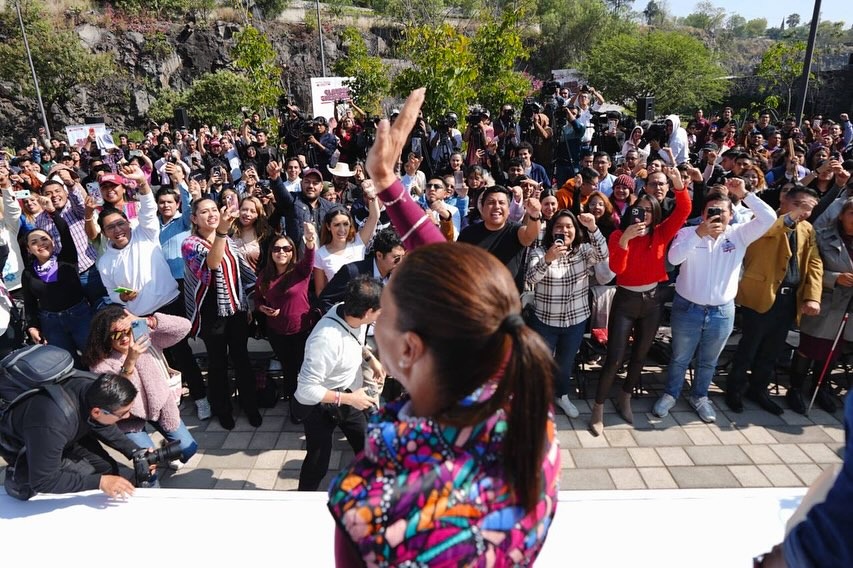 Sheinbaum presenta coordinación de la juventud para la precampaña