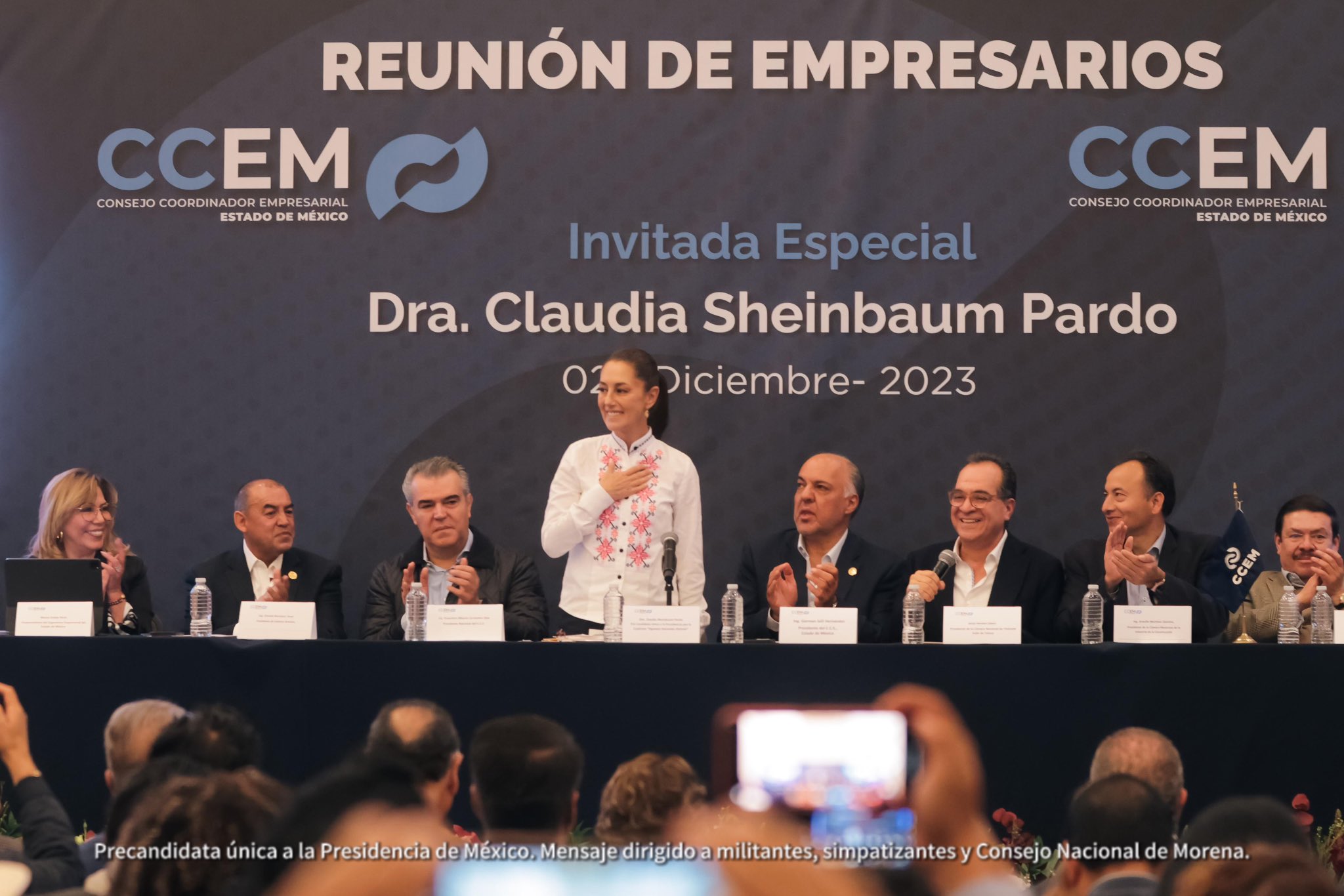 Sheinbaum se reúne con empresario del Edomex 