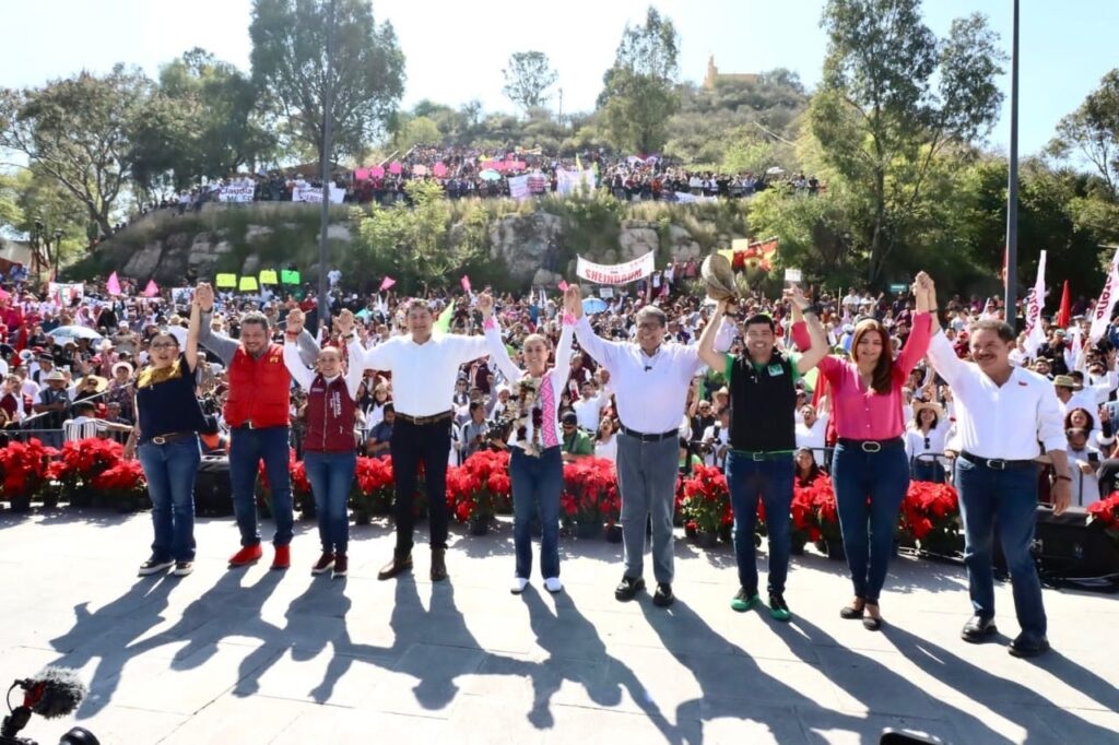 Sheinbaum pide unidad en Puebla