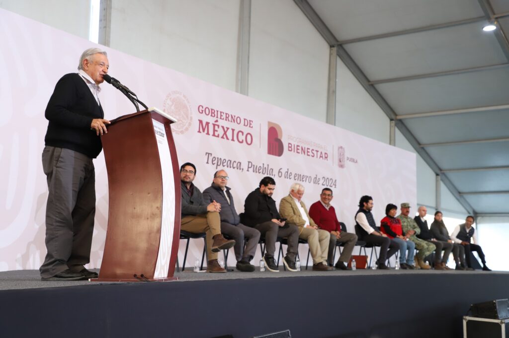 AMLO en Puebla