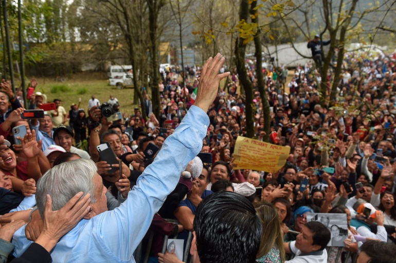 AMLO en Río Blanco