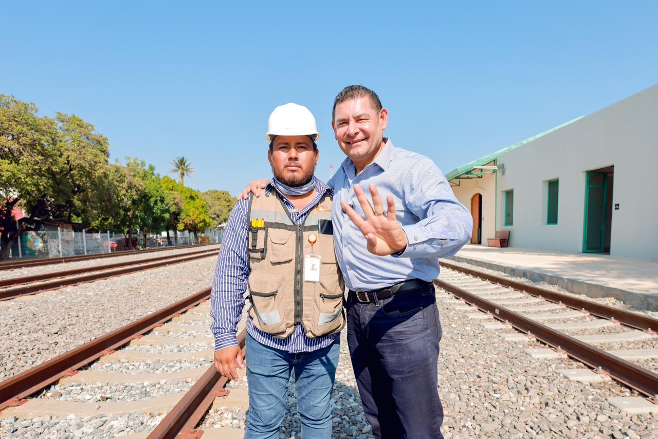 Armenta asegura que Puebla es ventana de desarrollo económico y ferroviario 