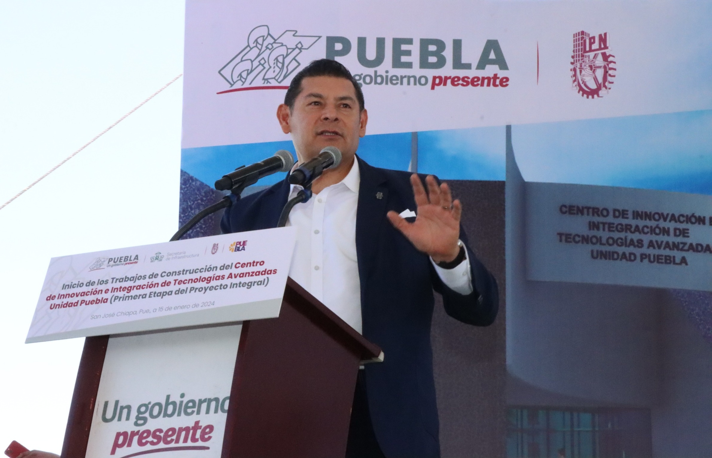 Armenta afirma que Puebla es polo de desarrollo tecnológico