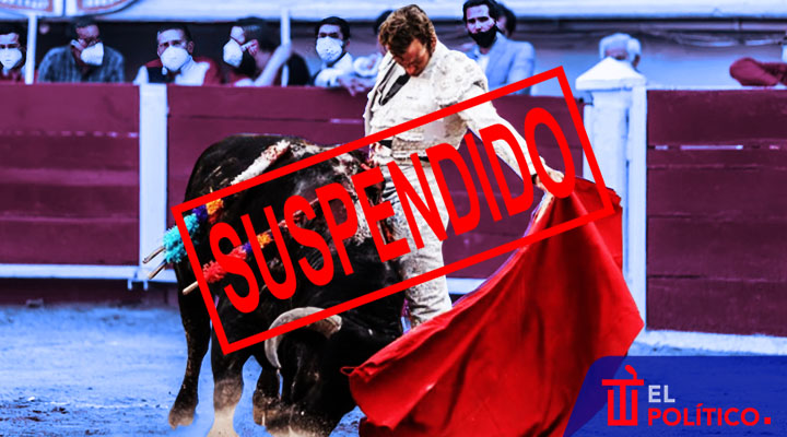 Jueza suspende corridas de toros