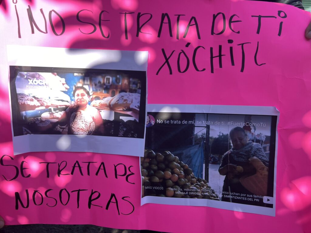Mujer zapoteca denuncia a Xóchitl Gálvez