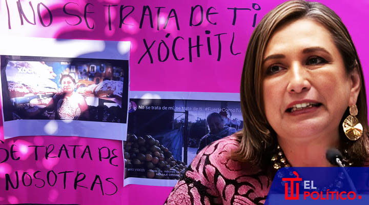 Xóchitl Gálvez y mujer zapoteca