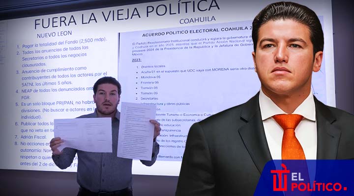 Samuel García exhibe al PRIAN en Nuevo León; esto dijo