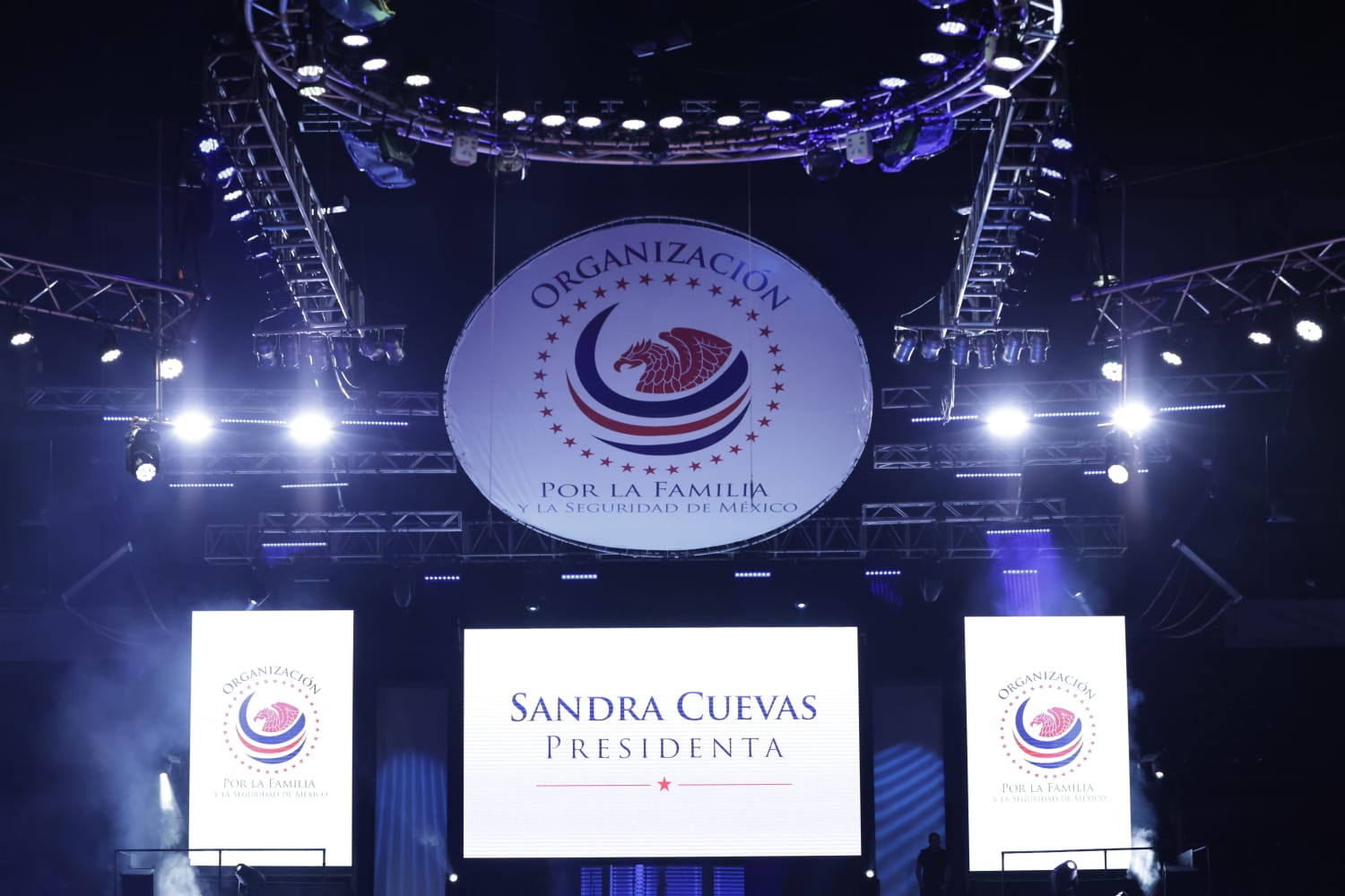 Sandra Cuevas presenta organización política rumbo a 2030