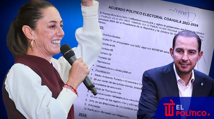 Sheinbaum reacciona a reparto de candidaturas del PRIAN