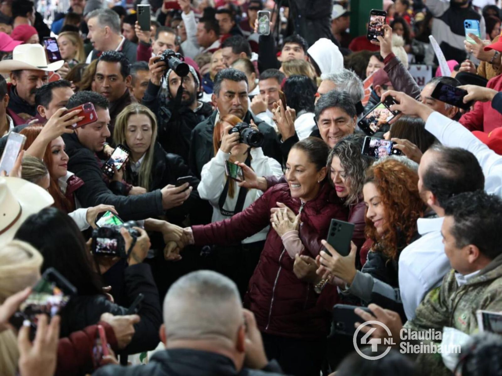 Sheinbuam visita Apodaca Nuevo León