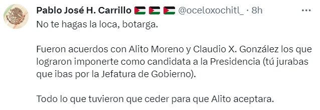 Xóchitl Gálvez está loca