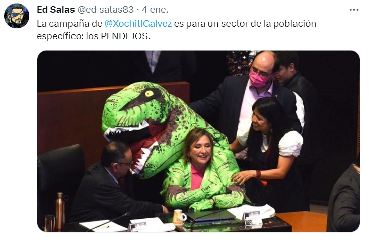 Xóchitl Gálvez pendejos