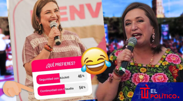 Xóchitl Gálvez y su encuesta